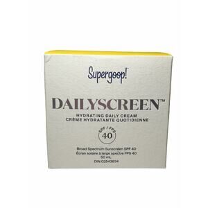 Supergoop Superscreen Hydrating Daily Cream 1.7 fl oz SPF 40 UNOPENED